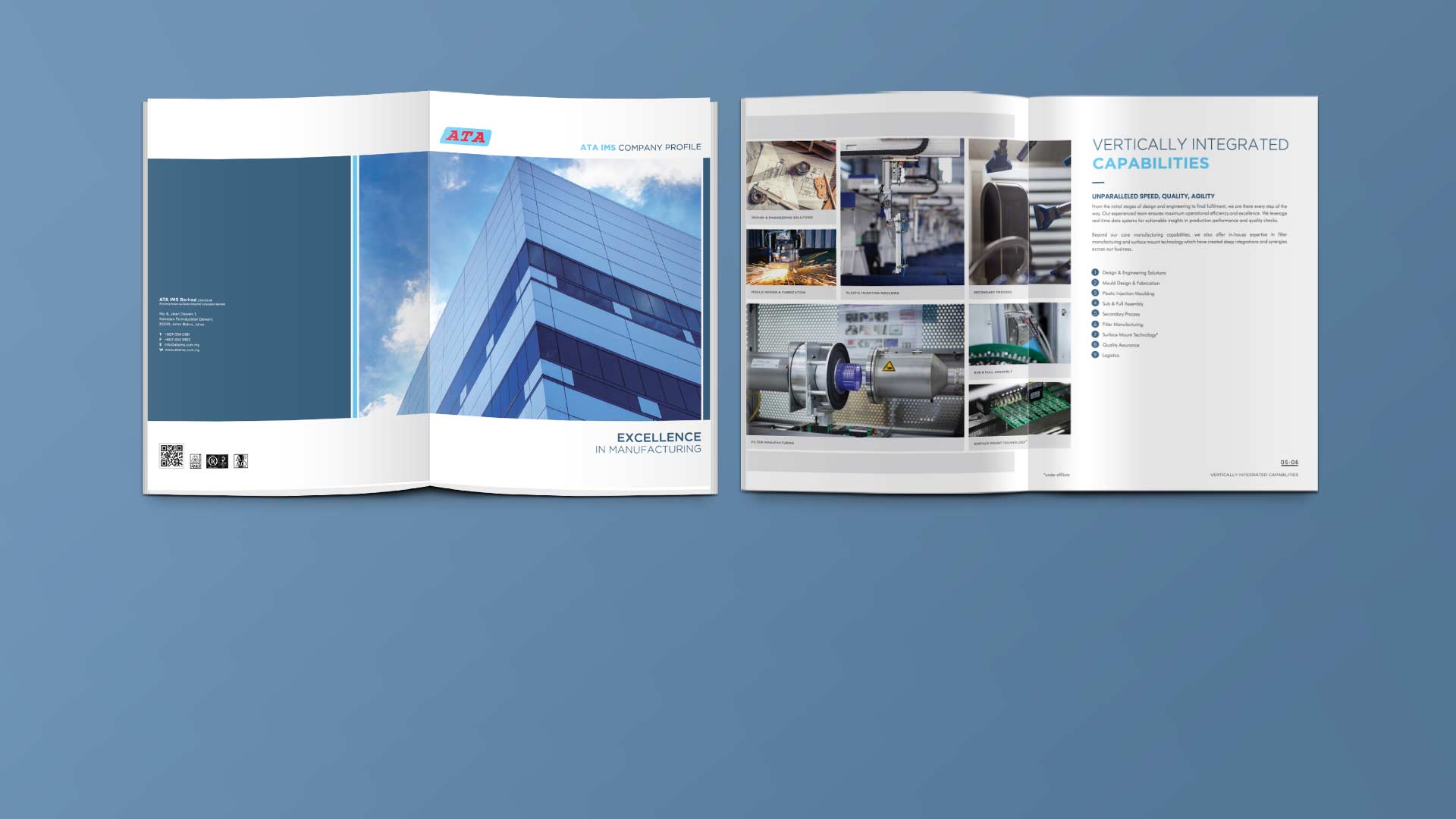 Company Profile Design for Dyson Manufacturer in Malaysia - Henz Studio