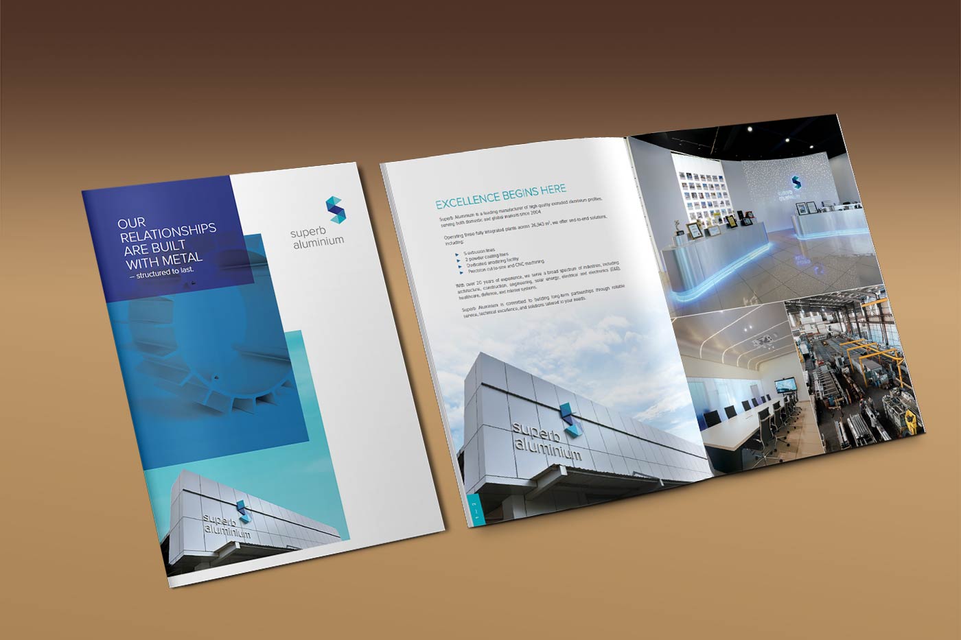 Custom aluminium profile for Superb Aluminium