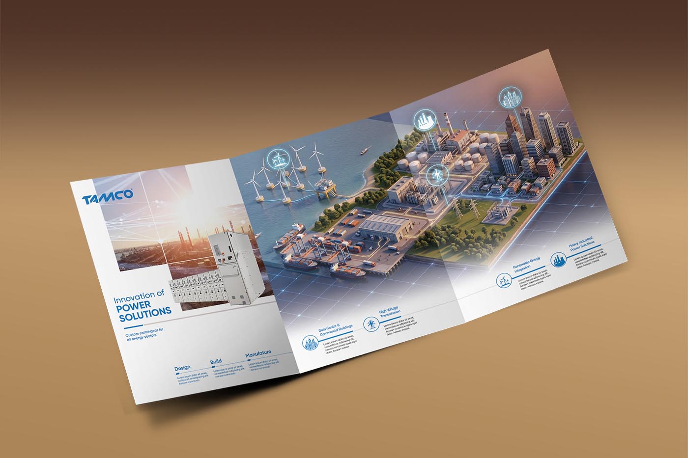 Switchgear solutions brochure for Tamco Switchgear